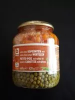 Mängden socker i Petits pois carottes