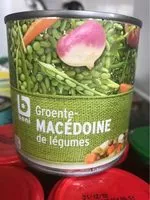 Mängden socker i Macedoine de legumes