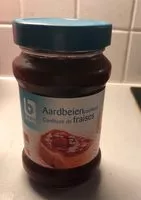 Mängden socker i Confiture fraise
