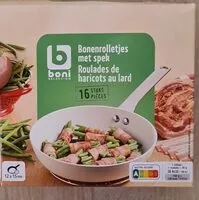 Mängden socker i Roulades de haricots au lard