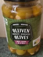 Mängden socker i Oliver with garlic