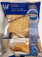 Mängden socker i Portions de colin d’Alaska