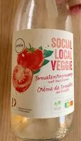 Mängden socker i Crème de tomates Social local Veggie