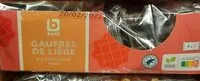 Mängden socker i Gaufre de Liège mini chocolat 8x42g
