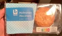 Mängden socker i Macarons 6 pieces