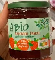 Mängden socker i Confiture bio fraise