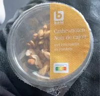 Mängden socker i Noix de cajou