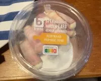 Mängden socker i Roulés de lard fourrés