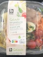 Mängden socker i Salade met gebakken kip