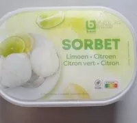 Mängden socker i Sorbet citron