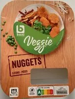 Mängden socker i Veggie nuggets