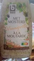 Mängden socker i Met mosterd vinaigrette à la moutarde