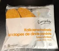 Mängden socker i Turkey schnitzels