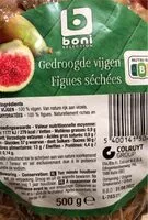 Mängden socker i Figues séchées
