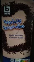 Mängden socker i Boni hagelslag melkchocolade