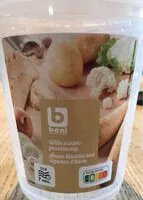 Mängden socker i Soupe blanche aux legumes d’hiver