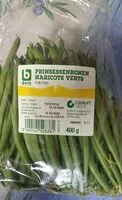 Mängden socker i Haricots verts fins