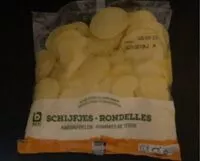 Mängden socker i Rondelles de pommes de terre