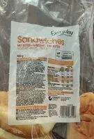 Mängden socker i Sandwiches au beurre