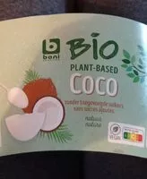 Mängden socker i Bio plant-based coco
