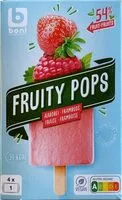 Mängden socker i Fruity pops aardbei