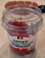 Mängden socker i Snoep Tomaten - Tomates Bonbon