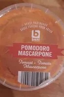 Mängden socker i Pomodoro mascarpone