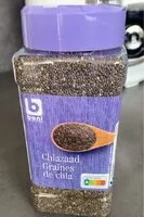 Mängden socker i Graines de chia