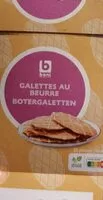 Mängden socker i Galettes au beurre