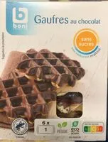 Mängden socker i Gaufres au chocolat