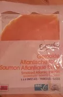 Mängden socker i Saumon Atlantique fumé