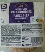 Mängden socker i Pains Pita Multigrains