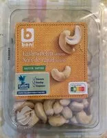 Mängden socker i cashewnoten