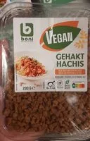 Mängden socker i Vegan gehakt Hachis