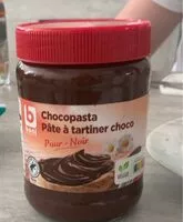 Mängden socker i Pâte à tartiner choco noir