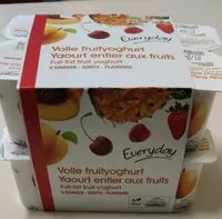 Mängden socker i Volle fruityoghurt