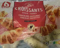 Mängden socker i Croissants fourrés chocolat-noisettes