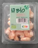 Mängden socker i Crevettes roses décortiquées bio