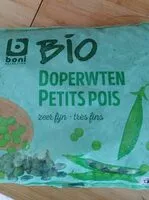 Mängden socker i Petits pois