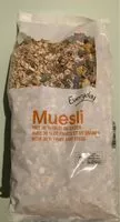Mängden socker i Muesli