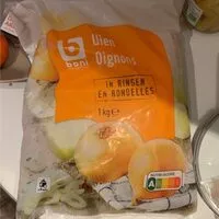 Mängden socker i Oignons en rondelles surgelés