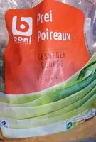 Mängden socker i Poireaux surgelé