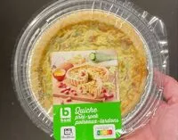 Mängden socker i Quiche Poireaux-Lardons