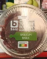 Mängden socker i Tomates séchées au soleil basilic