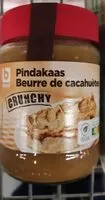 Mängden socker i Crunchy - Beurre de cacahuètes - Pindakaas