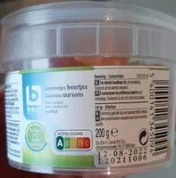 Mängden socker i Gommes oursons