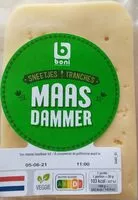 Mängden socker i Maasdammer