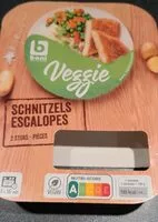 Mängden socker i Escalopes Veggie