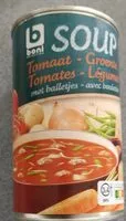 Mängden socker i Soupe tomates-légumes avec boulettes