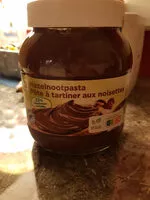 Mängden socker i Pâte à tartiner aux noisettes